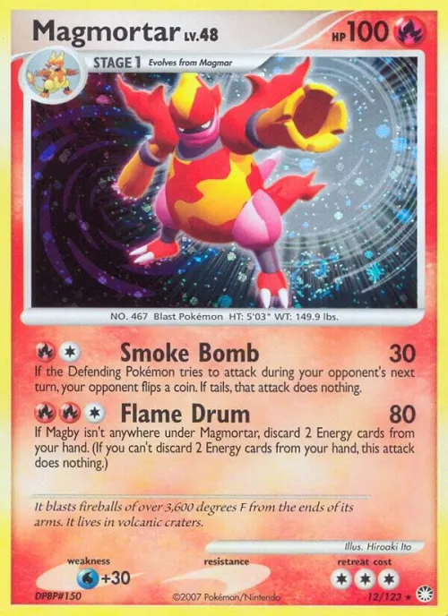 Magmortar - Holo