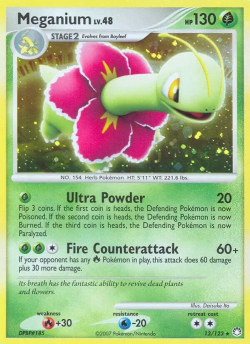 Meganium - Holo