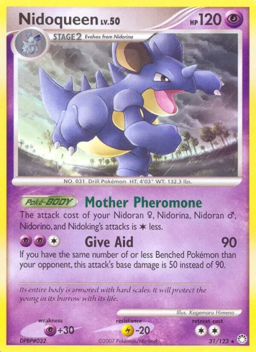 Nidoqueen - Reverse Holo
