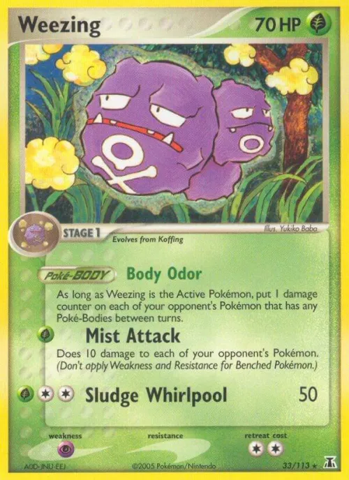 Weezing - Reverse Holo