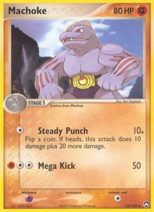 Machoke - Reverse Holo