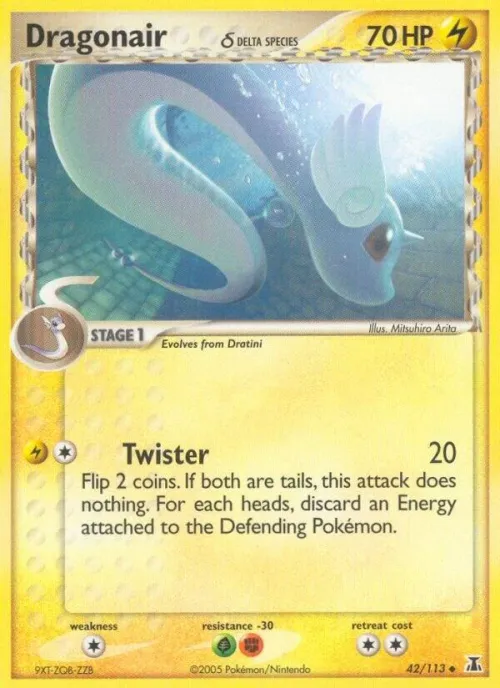 Dragonair - 42/113 (Delta Species) - Reverse Holo