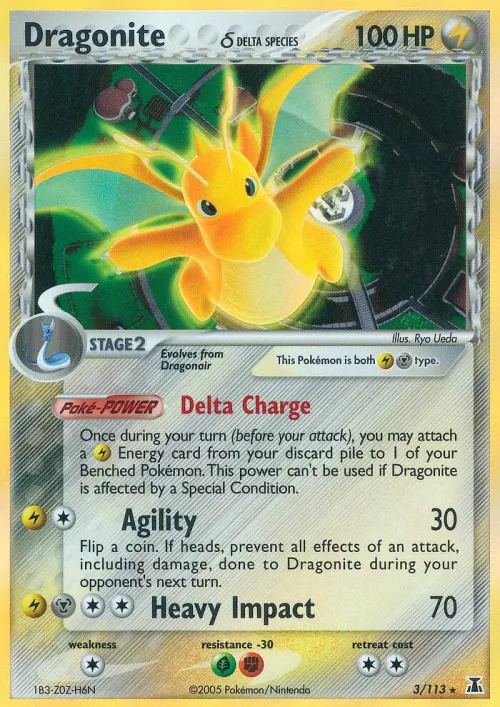 Dragonite (Delta Species) - Holo