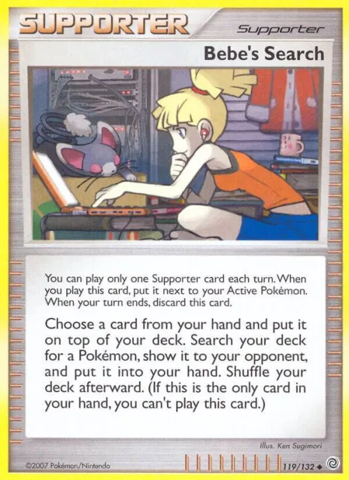Bebe's Search - Reverse Holo