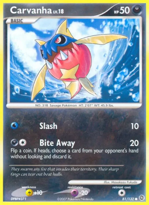 Carvanha - Reverse Holo