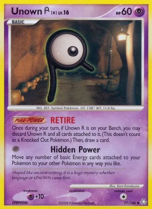 Unown (R) - Reverse Holo