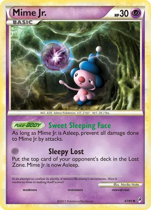 Mime Jr. - Reverse Holo