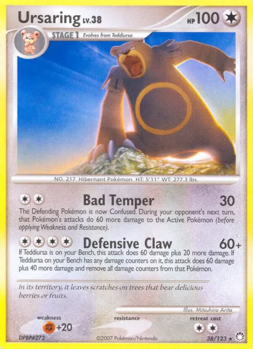 Ursaring - Reverse Holo