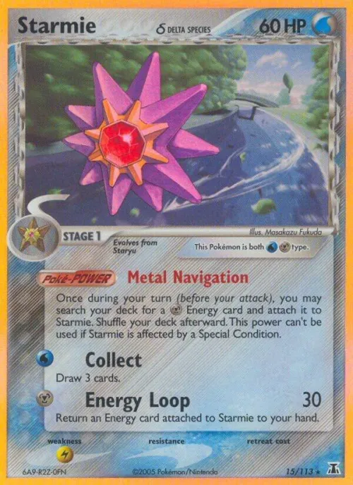 Starmie - 015/113 (Delta Species) - Holo