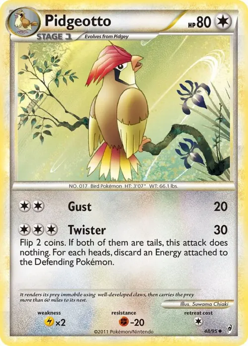 Pidgeotto - Reverse Holo