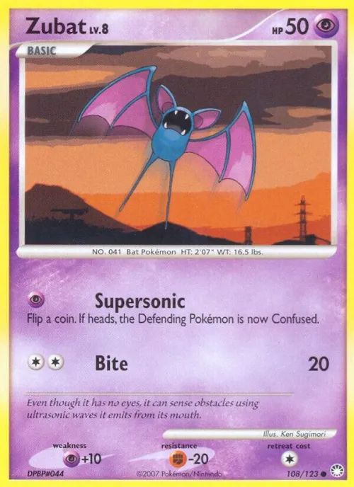 Zubat - Reverse Holo