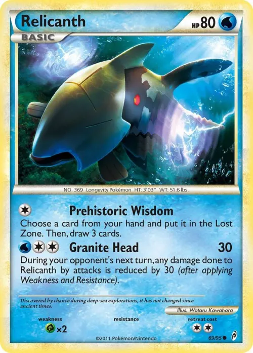 Relicanth - Reverse Holo