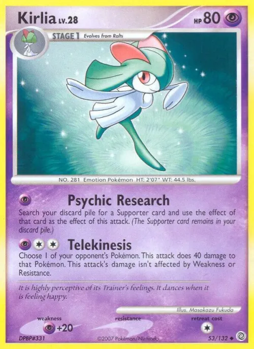 Kirlia - Reverse Holo