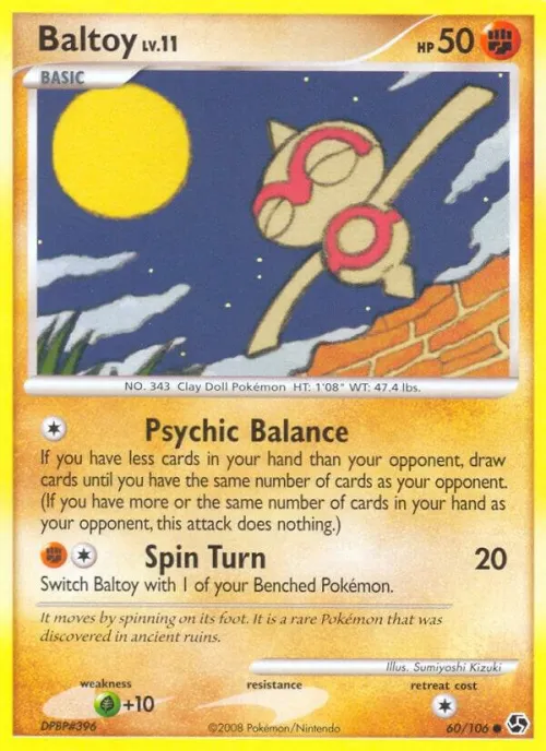 Baltoy - Reverse Holo