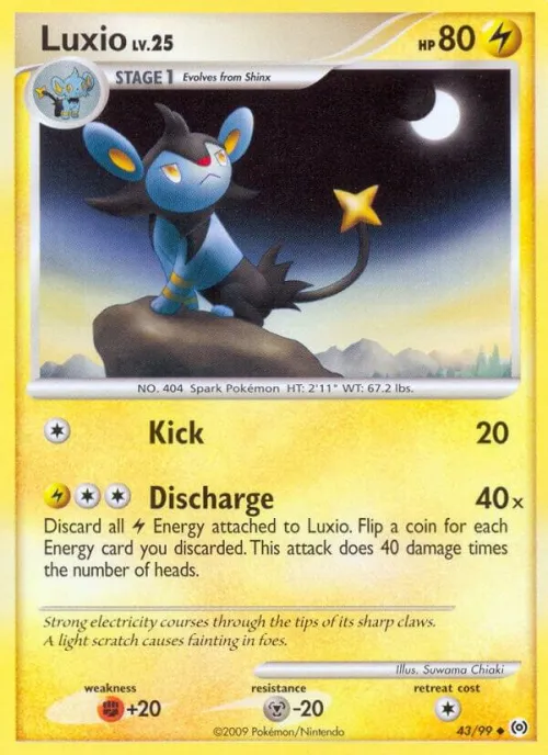 Luxio - Reverse Holo