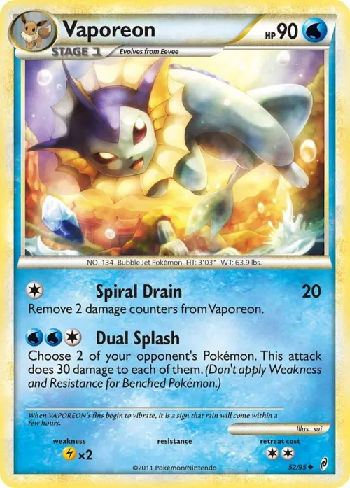 Vaporeon - Reverse Holo