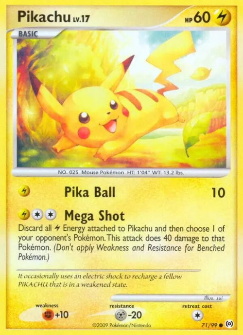 Pikachu - Reverse Holo