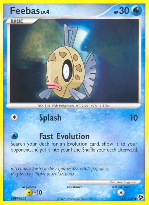 Feebas - Reverse Holo