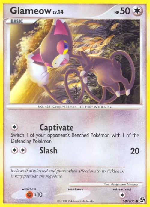 Glameow - Reverse Holo