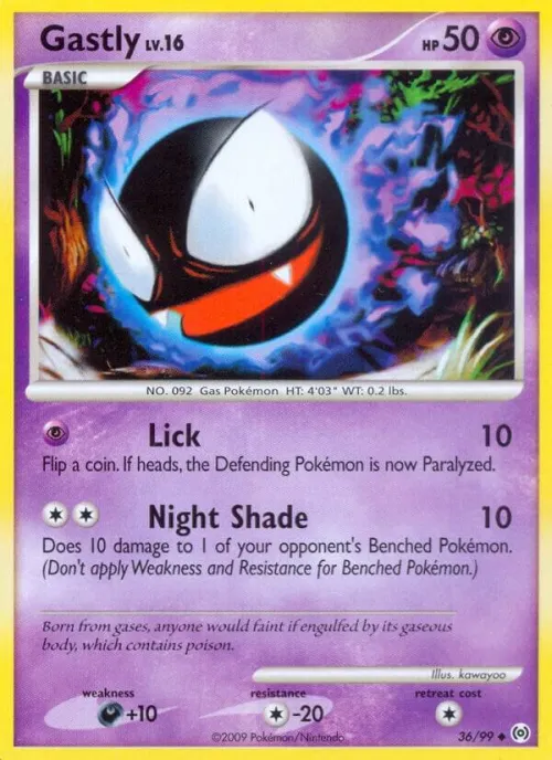 Gastly (36) - Reverse Holo