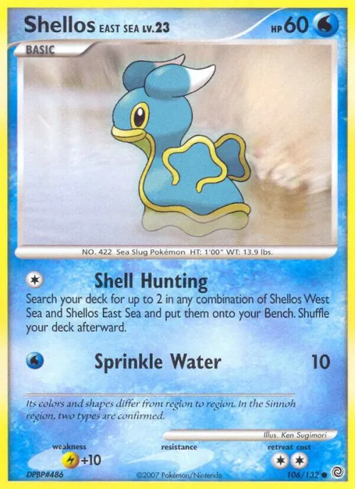 Shellos East Sea - Reverse Holo