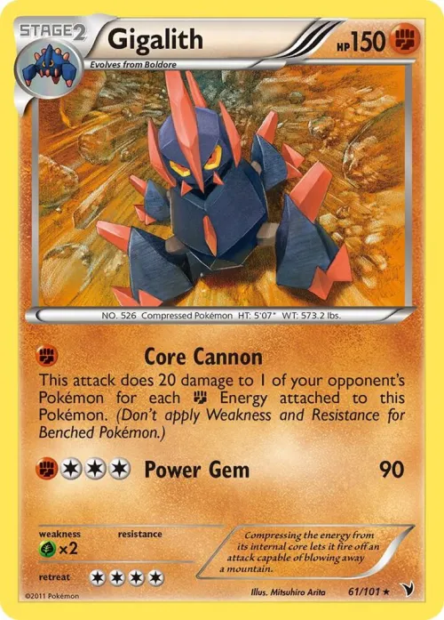 Gigalith - Reverse Holo