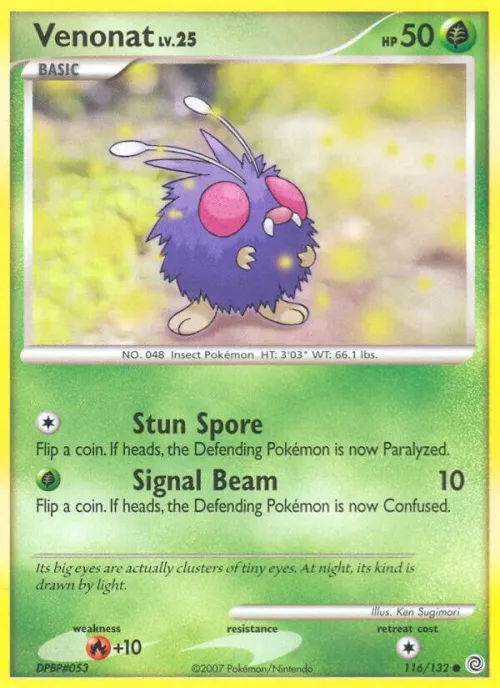 Venonat - Reverse Holo