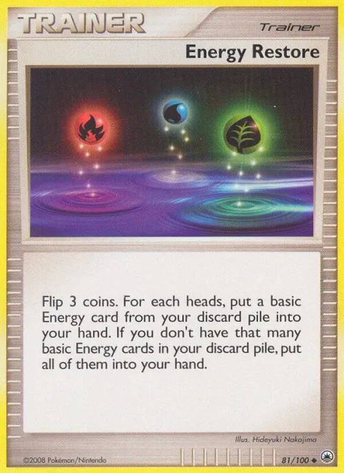 Energy Restore - Reverse Holo