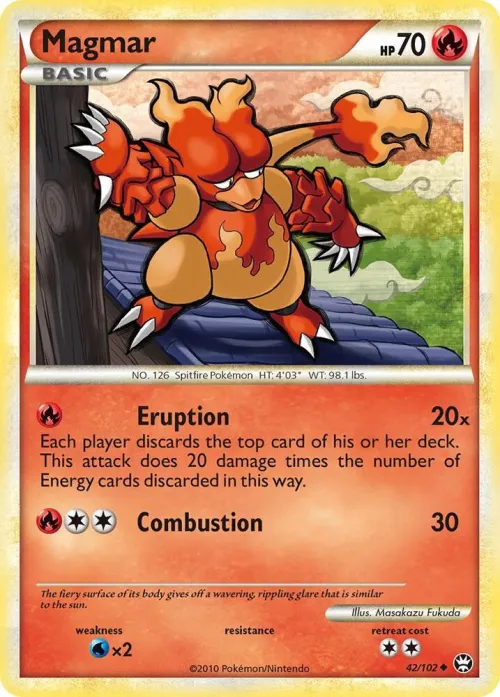 Magmar - Reverse Holo