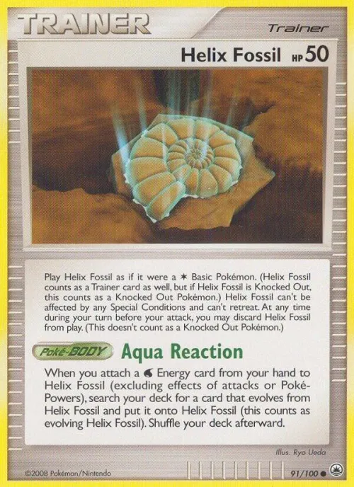 Helix Fossil - Reverse Holo