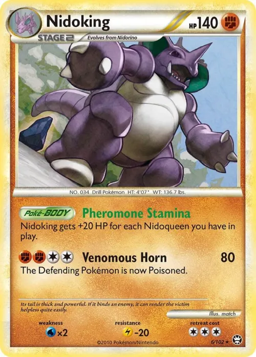 Nidoking - Holo