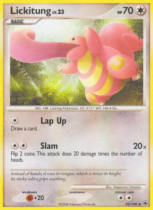 Lickitung - Reverse Holo