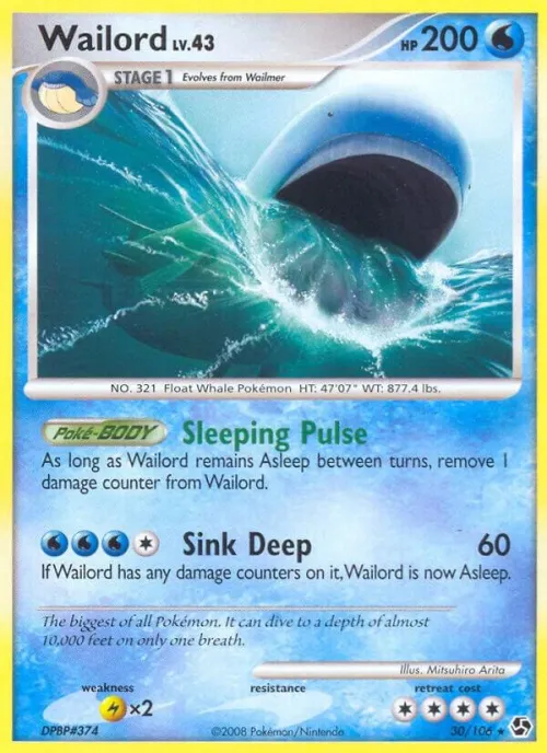 Wailord - Reverse Holo
