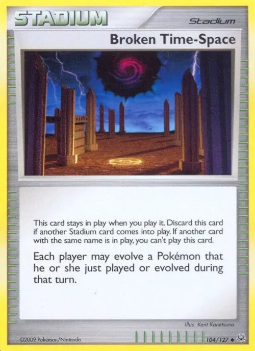 Broken Time-Space - Reverse Holo