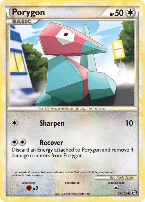 Porygon - Reverse Holo