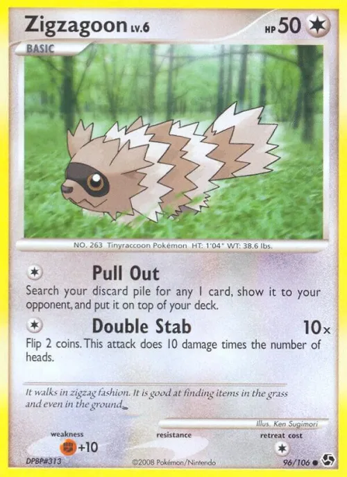 Zigzagoon - Reverse Holo