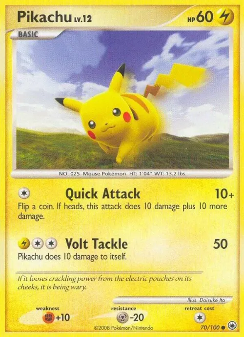 Pikachu - Reverse Holo