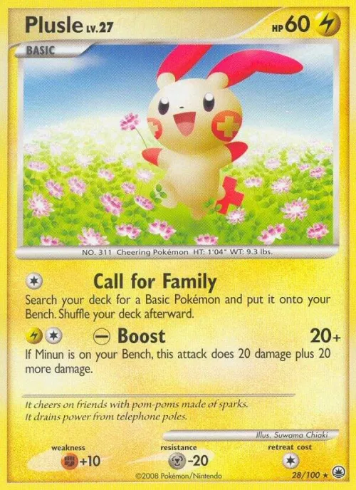 Plusle - Reverse Holo