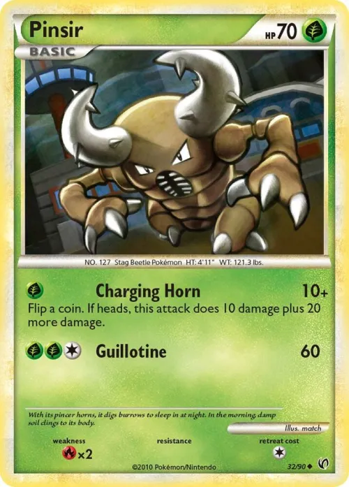 Pinsir - Reverse Holo