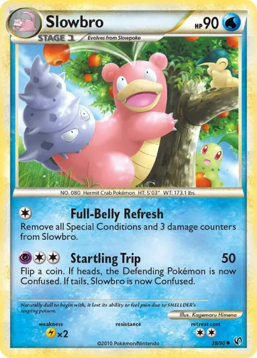 Slowbro - Reverse Holo