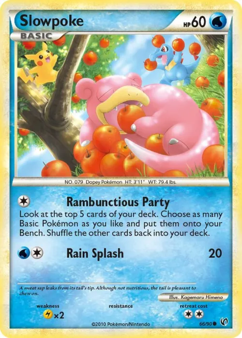 Slowpoke - Reverse Holo