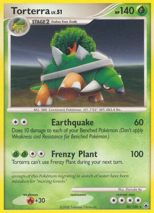 Torterra - Reverse Holo