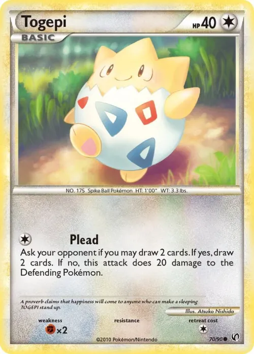 Togepi - Reverse Holo