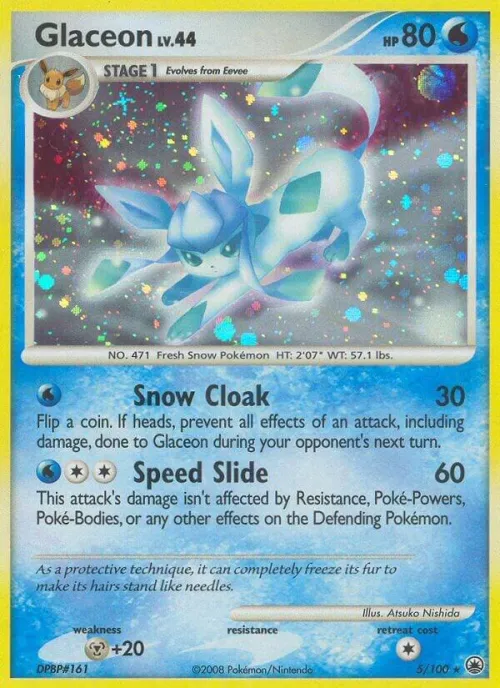 Glaceon (5) - Holo