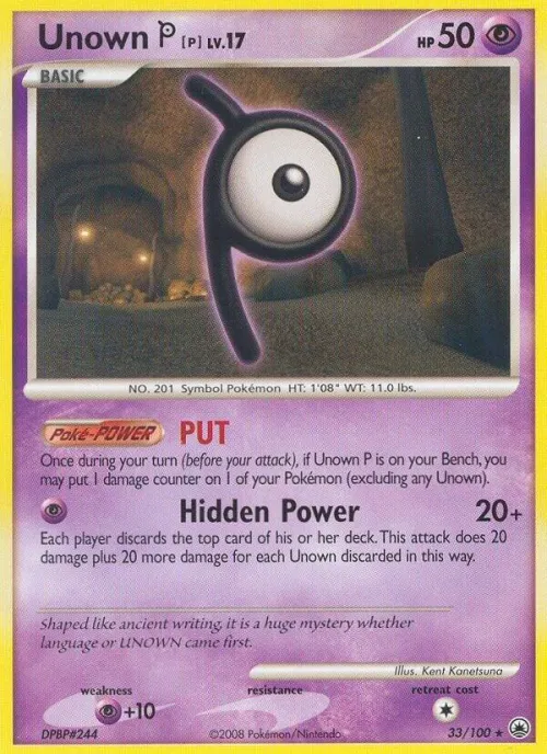 Unown [P] - Reverse Holo