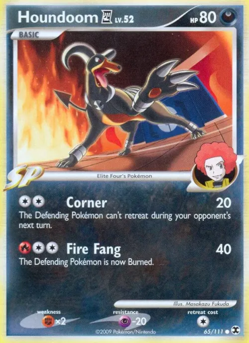 Houndoom E4 - Reverse Holo