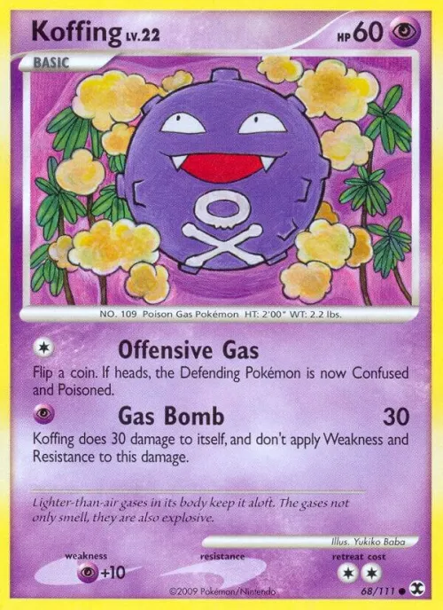 Koffing - Reverse Holo