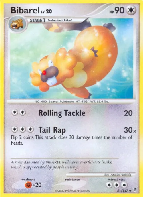 Bibarel - Reverse Holo