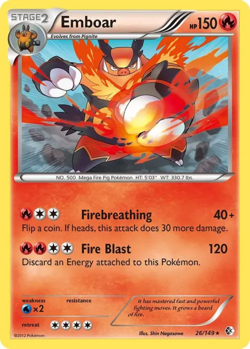 Emboar - Holo