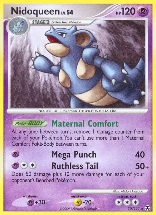 Nidoqueen - Reverse Holo